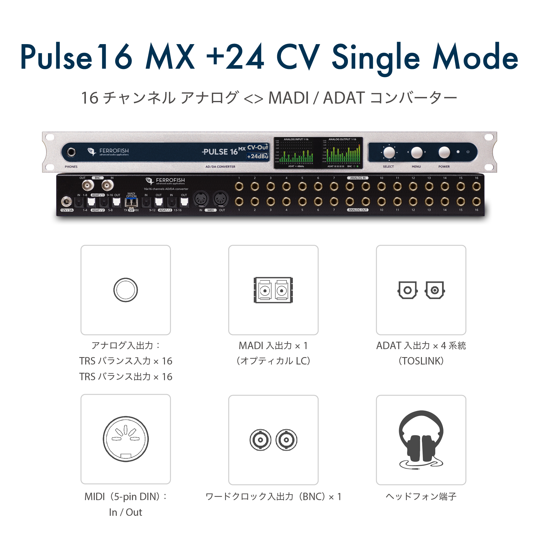 Pulse16 MX +24 CV Single Mode